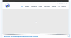 Desktop Screenshot of knowledgemanagementinternational.com